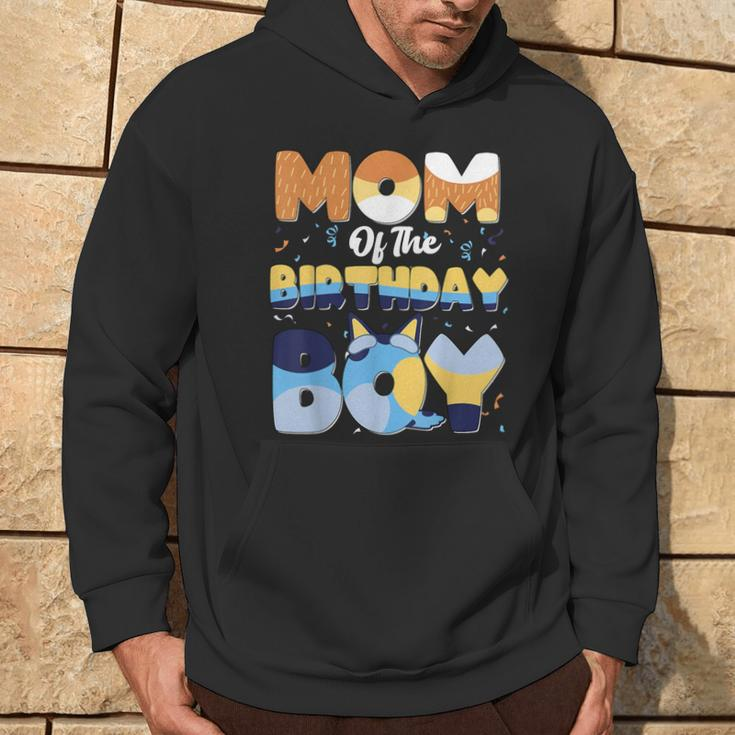 Mom And Dad Birthday Boy Dog Family Matching Hoodie Lifestyle