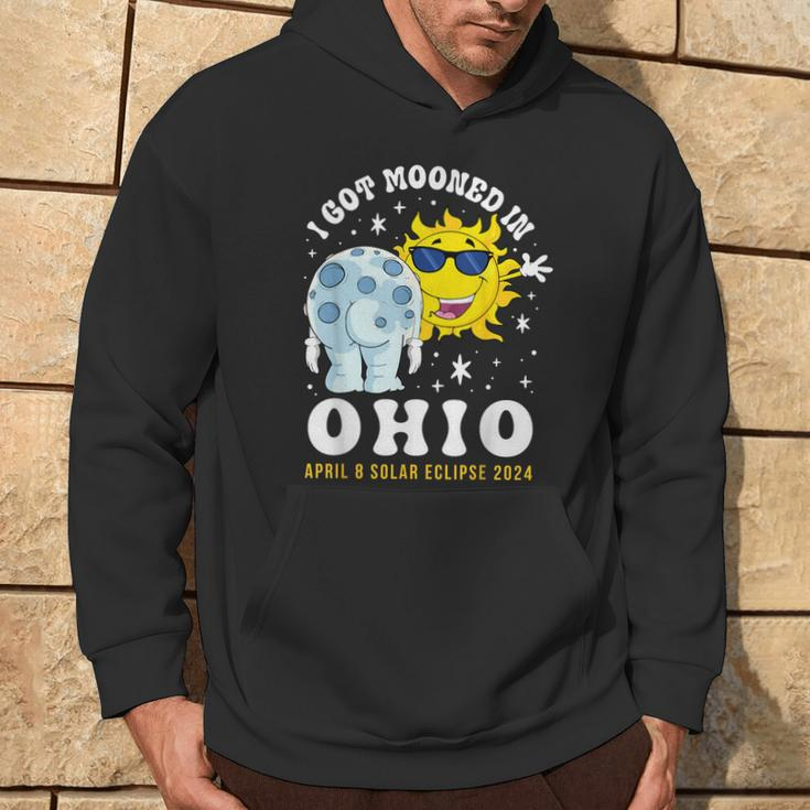 I Got Mooned In Ohio Total Solar Eclipse 2024 Hoodie Lifestyle