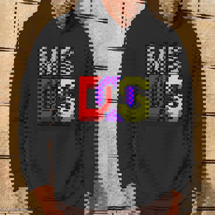Ms-Dos Iconos Retro Sudadera Estilo de vida