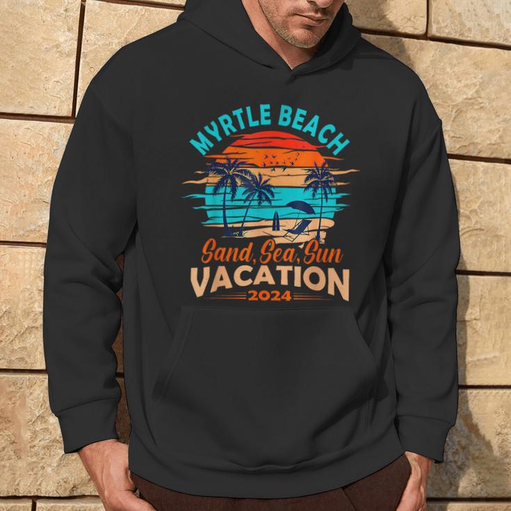 Myrtle Beach Vacation 2024 Matching Family Group Hoodie Lifestyle