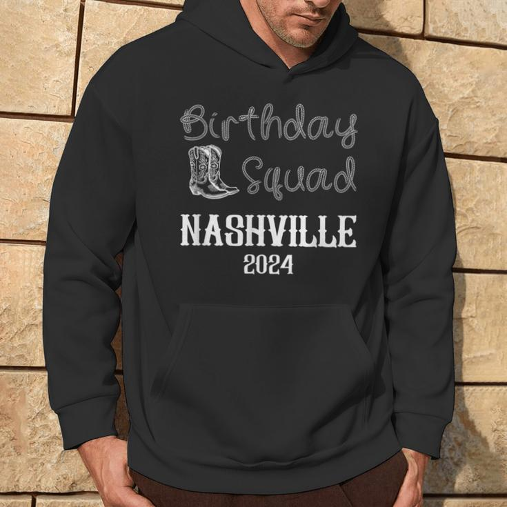 Nashville Birthday Trip Nashville Birthday Squad Hoodie Lifestyle