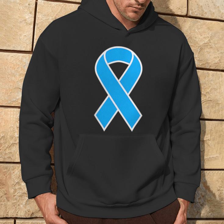 National Foster Care Month Blue Ribbon In Corner Hoodie Lifestyle