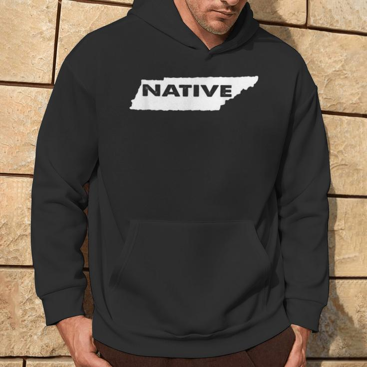 Native Tennessee State Pride Outline Hoodie Lifestyle