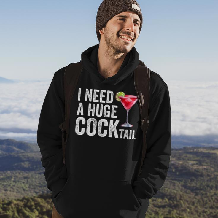 I Need A Huge Cocktail Hoodie Lifestyle
