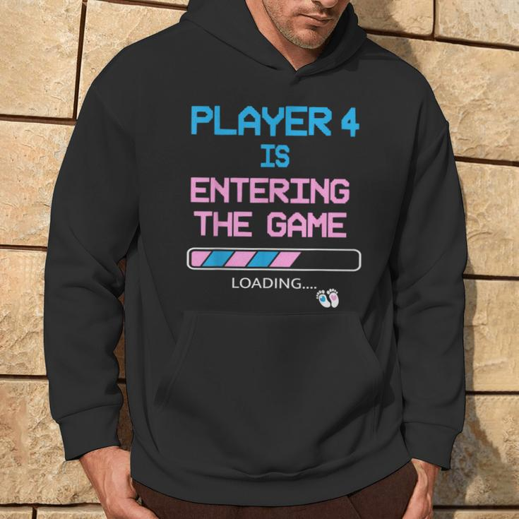 New Dad Baby Announcement Gender Reveal Father's Day Gaming Hoodie Lifestyle