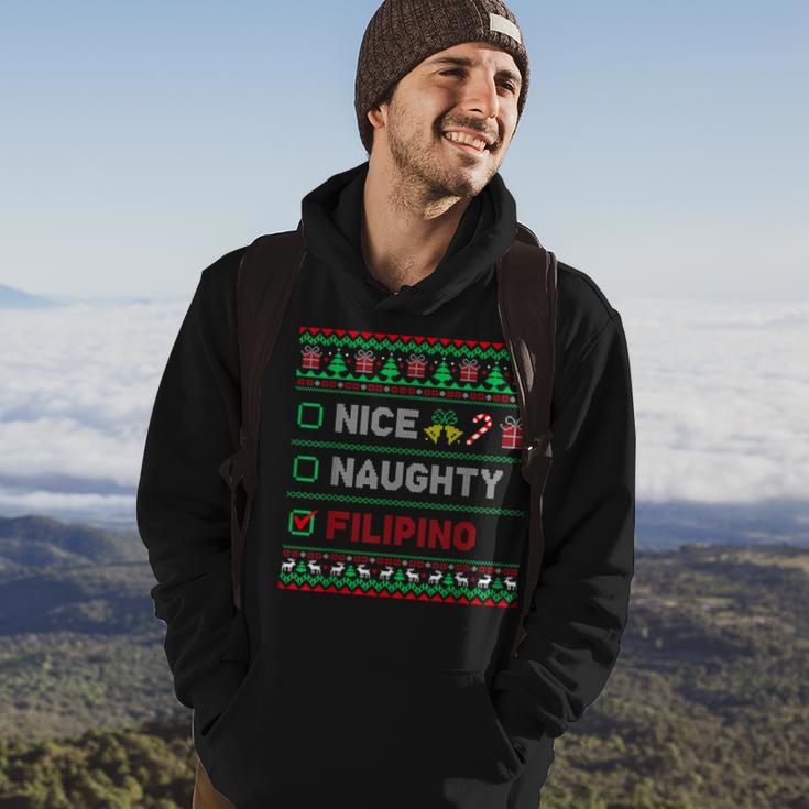 Nice Naughty Filipino Christmas Checklist Philippines Hoodie Lifestyle