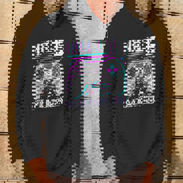 Nivel 15 Desbloqueado Cumpleaños 15 Años Sudadera Estilo de vida