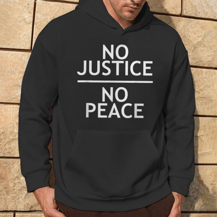 No Justice No Peace Civil Rights Protest March Hoodie Lifestyle