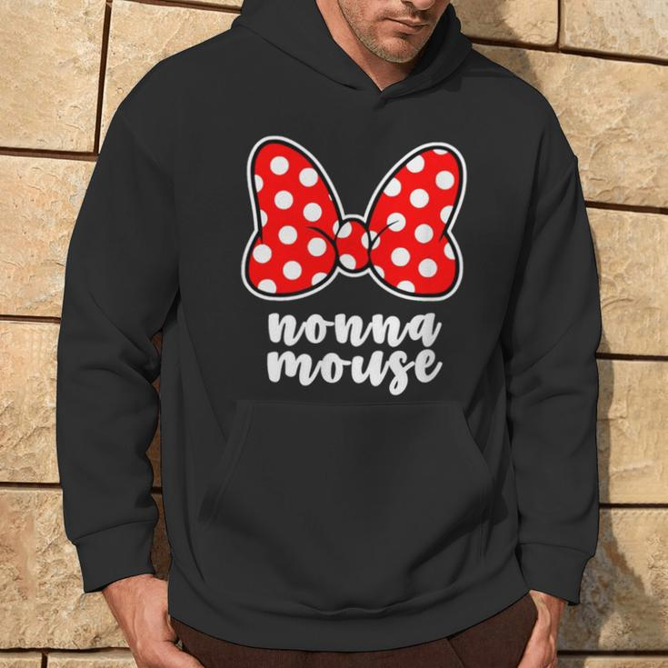Nonna Mouse Family Vacation Bow Hoodie Lifestyle