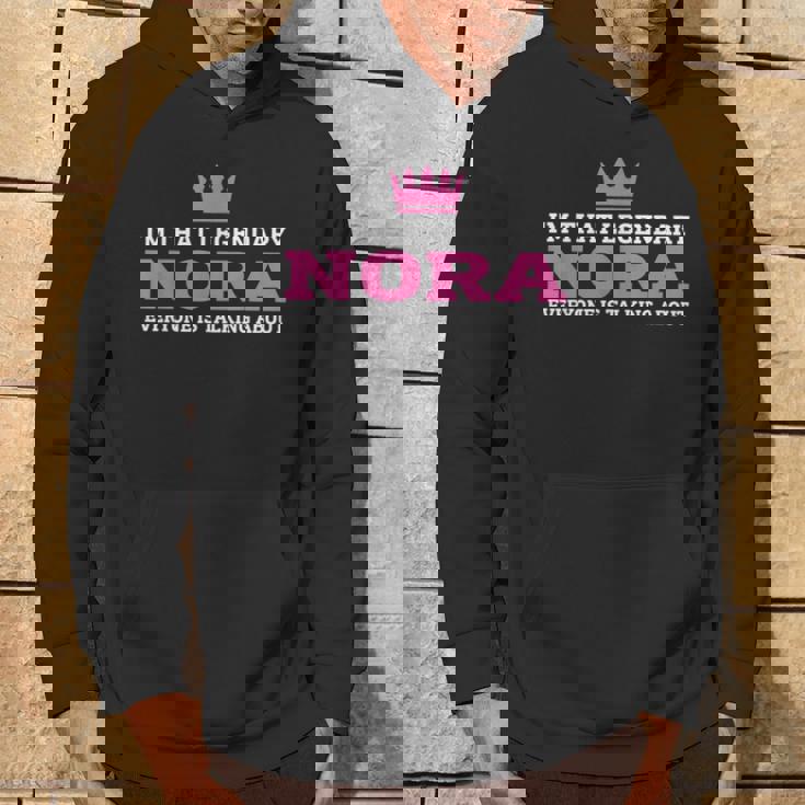 Nora Nombre Personal Lindo Divertido Nora Sudadera Estilo de vida