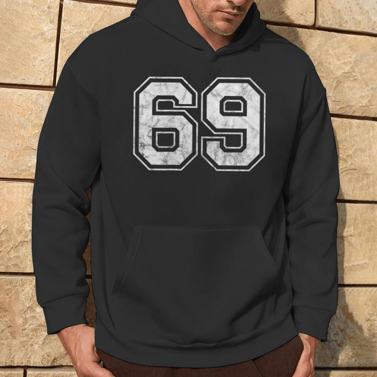Number 69 On The Back Hoodie Lifestyle