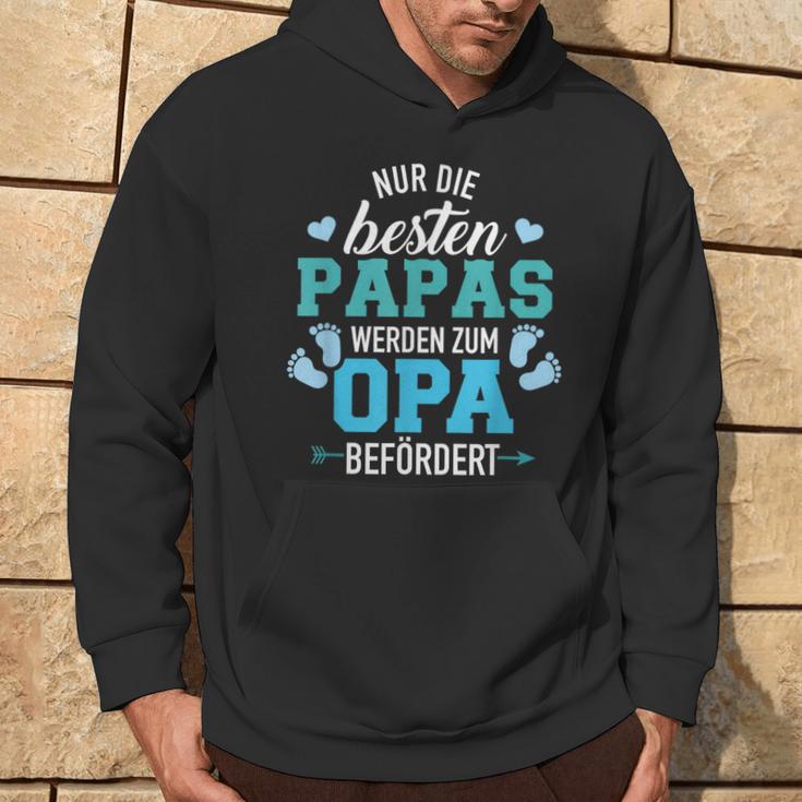 Nur Die Besten Papas Werden Zum Opa Befördert Hoodie Lebensstil