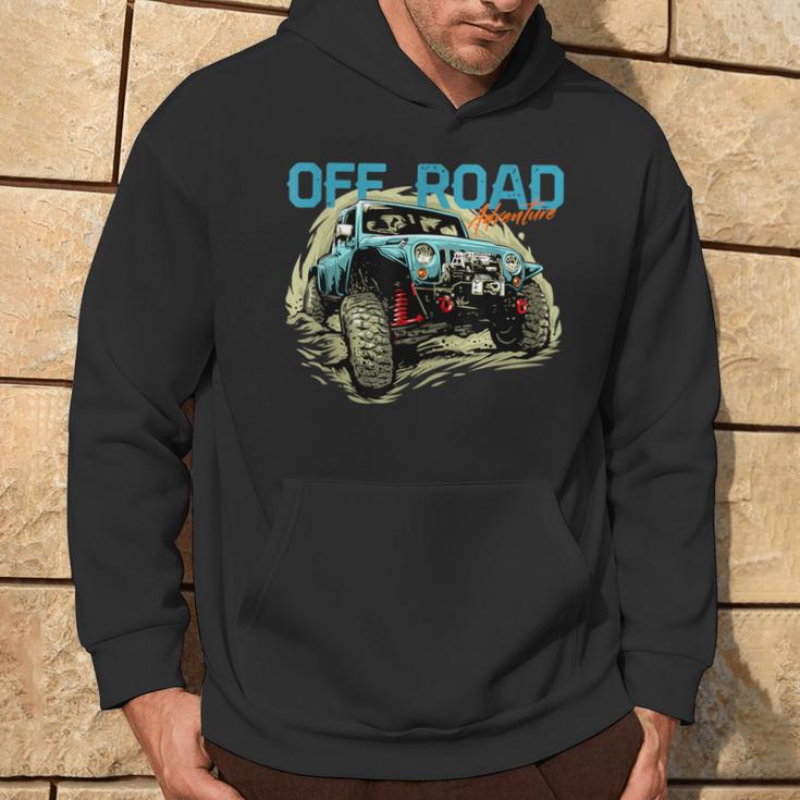 Off Road 4X4 Car Dirt Mud Adventure Nature Outdoors 4-Runner Hoodie Lifestyle