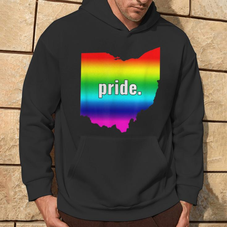 The Official Gay Pride Ohio Rainbow Hoodie Lifestyle