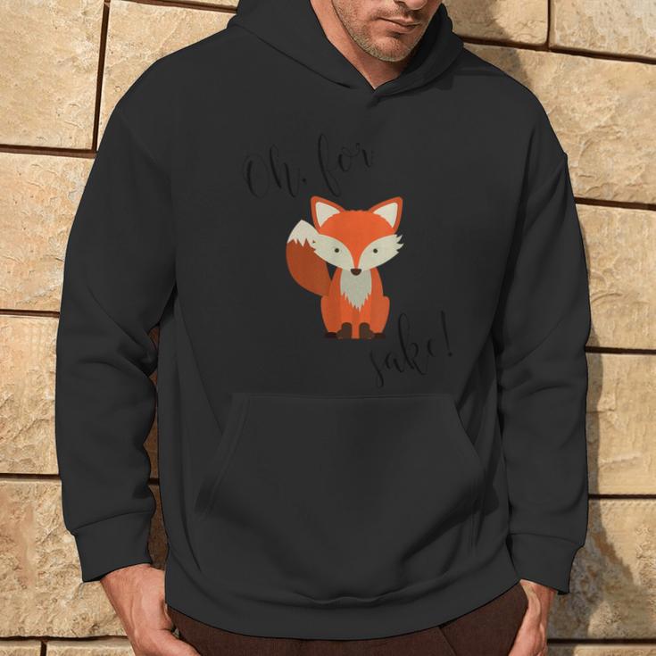 Oh For Fox Sake Hoodie Lifestyle