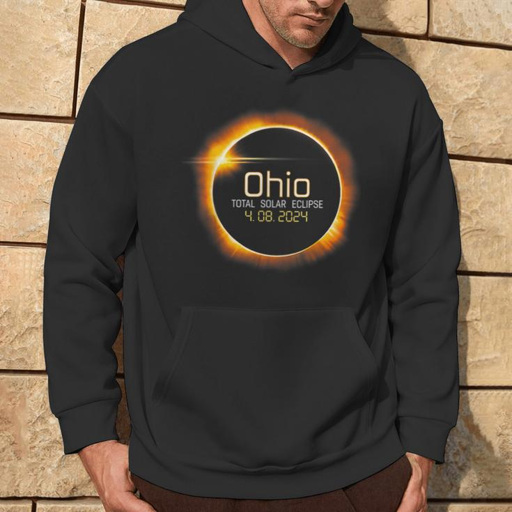 Ohio Solar Eclipse 2024 America Totality Hoodie Lifestyle