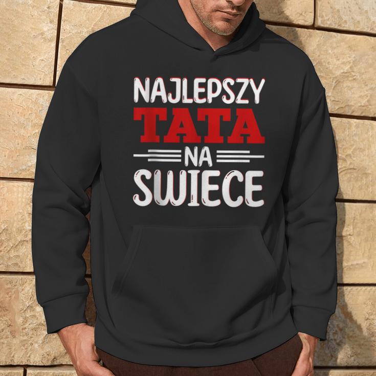 Ojciec Tataater Polska Polnischer Papa Spruch Geschenk Kapuzenpullover Lebensstil