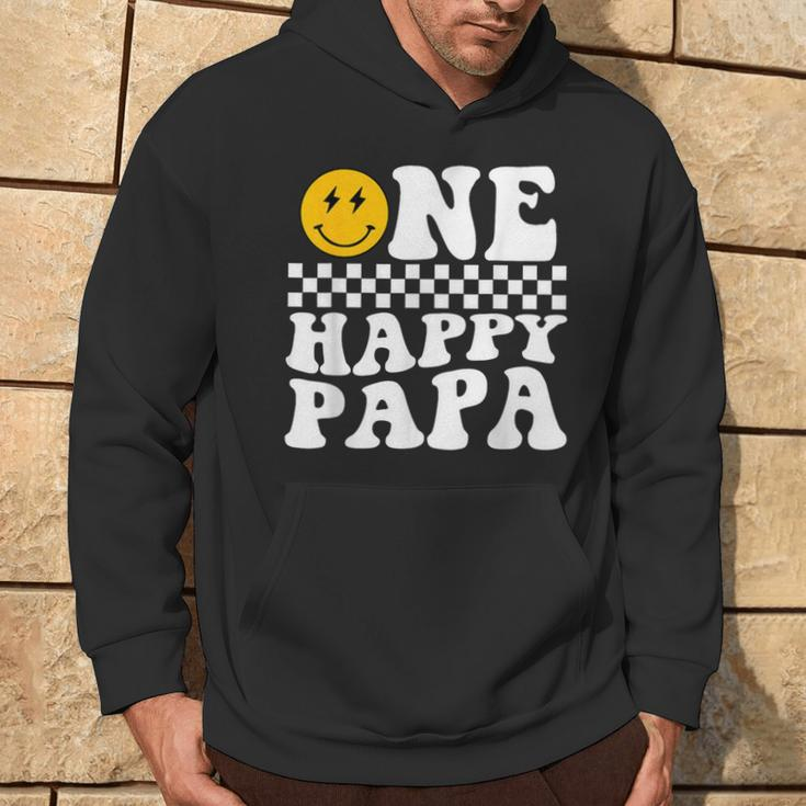 One Happy Dude 1St Birthday One Cool Papa Family Matching Hoodie Lifestyle