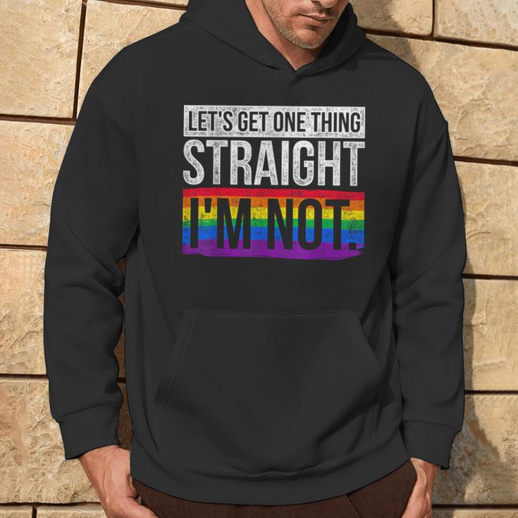 Lets Get One Thing Straight Im Not Lgbt Hoodie Lifestyle