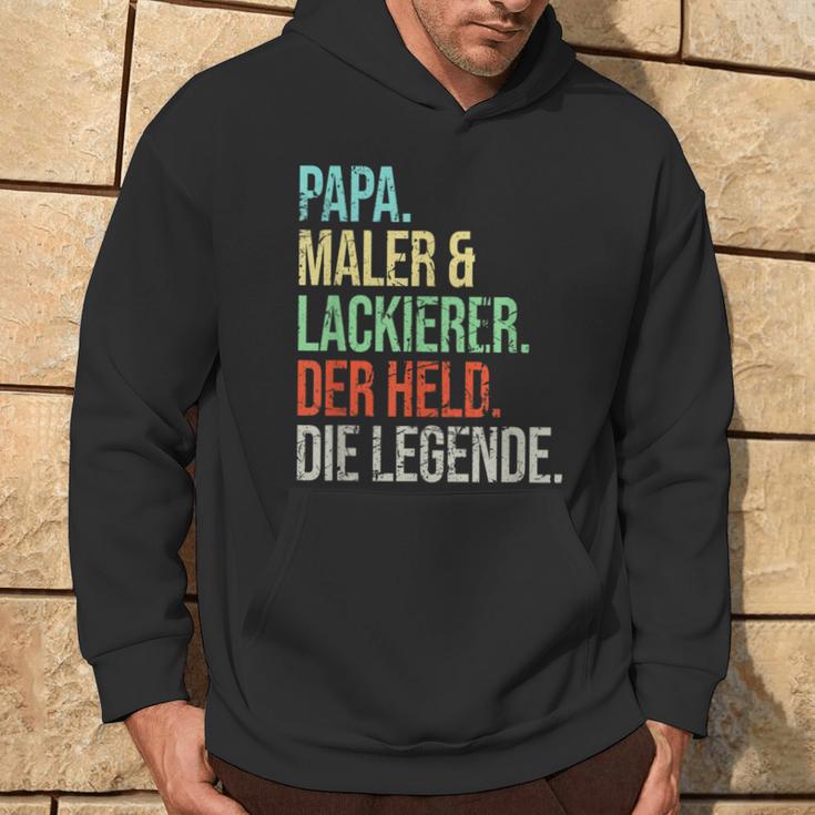 Painter And Painter Dad Legend Fatherintage Kapuzenpullover Lebensstil