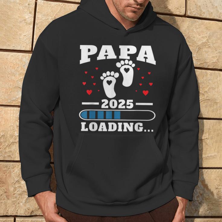 Papa 2025 Lustigesatertagsgeschenk Schwangere Kapuzenpullover Lebensstil