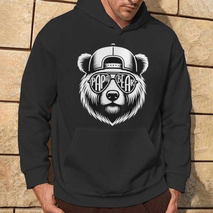 Papa Bär Das Perfekteatertagsgeschenk Für Papa Bear Opa Kapuzenpullover Lebensstil