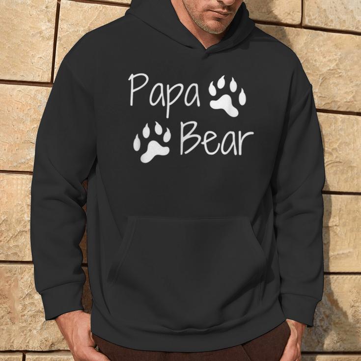 Papa Bear Father’S Day Papa Hoodie Lifestyle