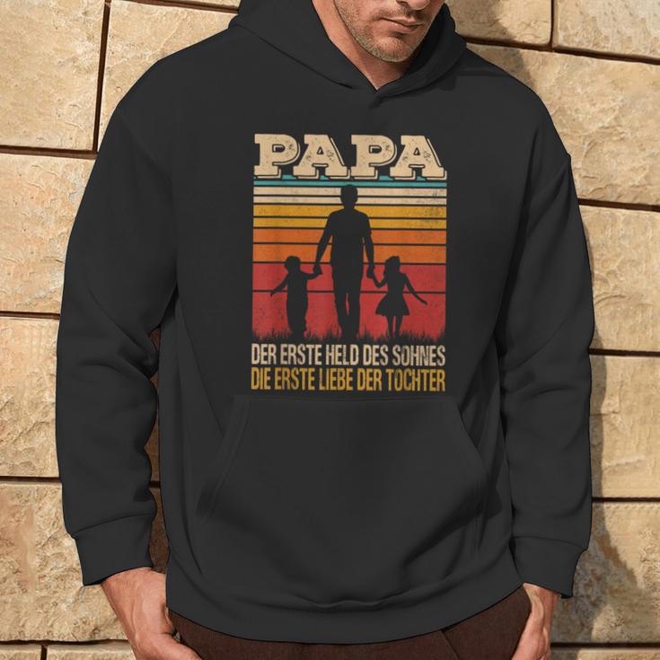 Papa Der Erste Held Des Sohnes Die Erste Liebe Der Tochter Kapuzenpullover Lebensstil