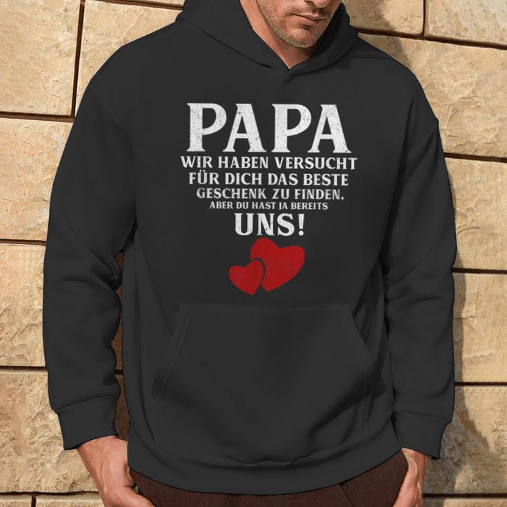 Papa Du Hast Unsater & Tocher Son Partner Look Kapuzenpullover Lebensstil