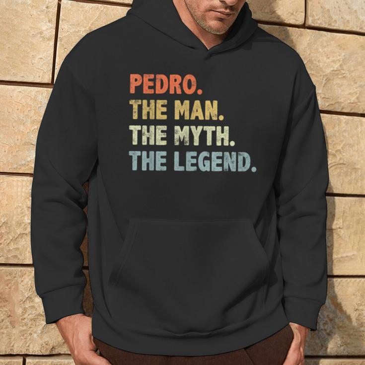 Pedro The Man Myth Legend Father’S Day For Papa Grandpa Hoodie Lifestyle