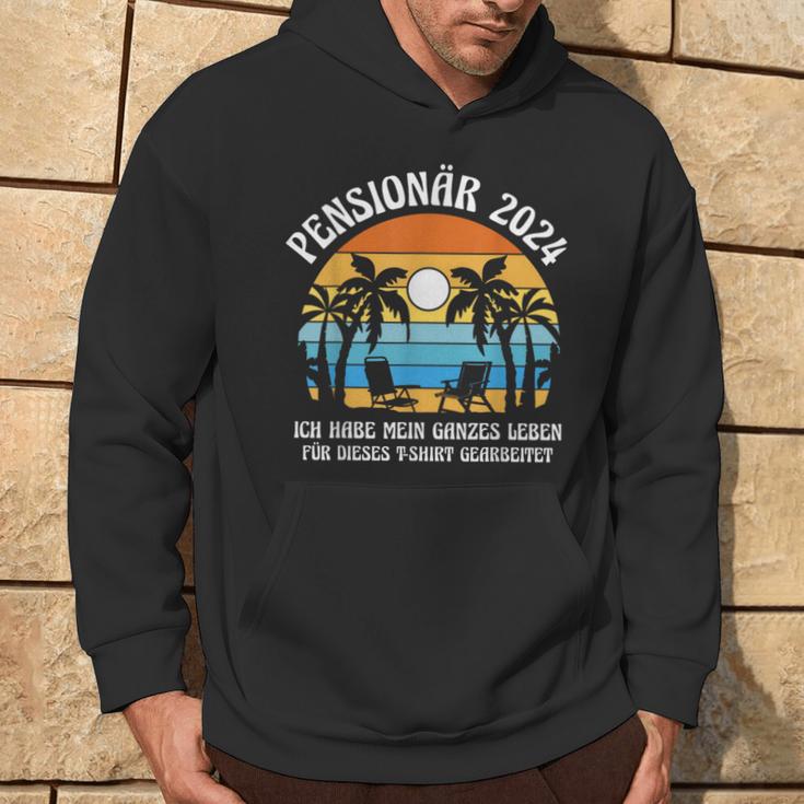 Pensionär 2024 Farewell Pensioner Hoodie Lebensstil