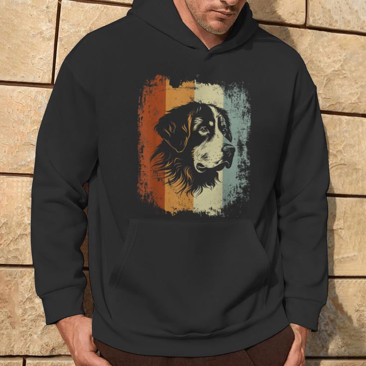 Perro De Montaña Bernés De Estilo Retro Sudadera Estilo de vida