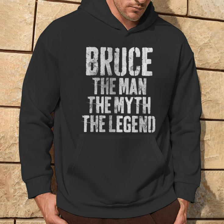 Personalized Bruce The Man The Myth The Legend Hoodie Lifestyle
