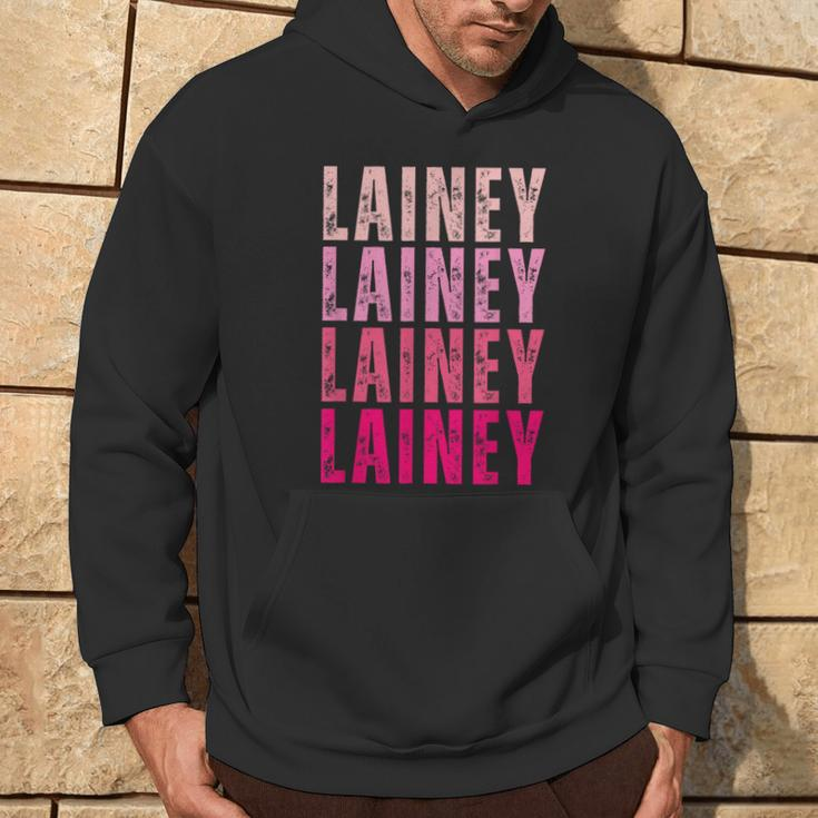Personalized Name Lainey I Love Lainey Vintage Hoodie Lifestyle