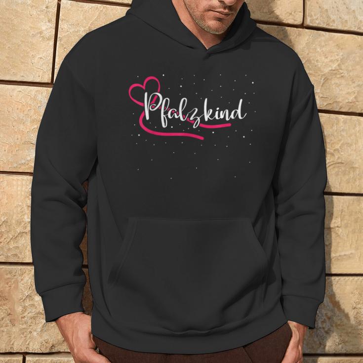 Pfalzkind Heart Pfälzer Rheinland Pfalz Pfälzerin Hoodie Lebensstil