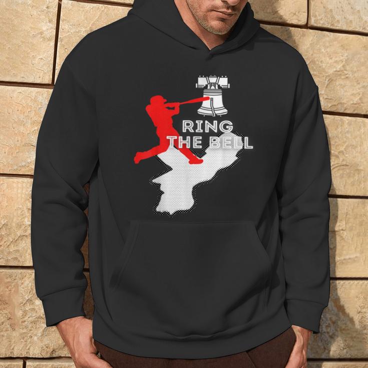 Philly Philadelphia City Vintage Est 1682 Liberty Bell Ring Hoodie Lifestyle