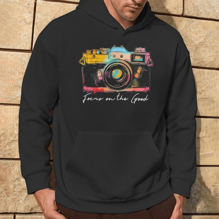 Photographer Focus On The Good Camera Vintage Photography Hoodie Lifestyle