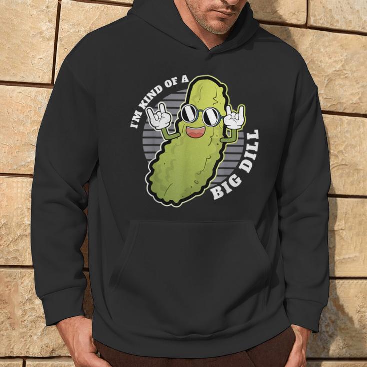 Pickle Fan Pun I'm Kinda Bill Dill Joke Hoodie Lifestyle