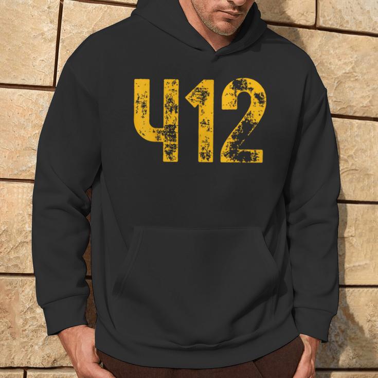 Pittsburgh Pennsylvania 412 Sl City Home Pride Hoodie Lifestyle