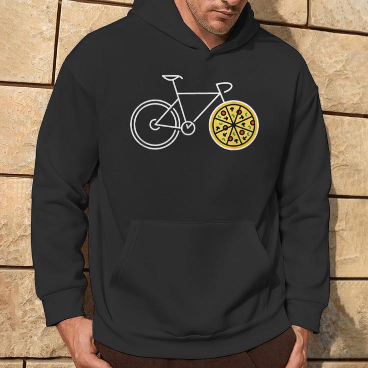 Pizza Fahrrad Radsport Fahrradfahren Fahrradtour Hoodie Lebensstil