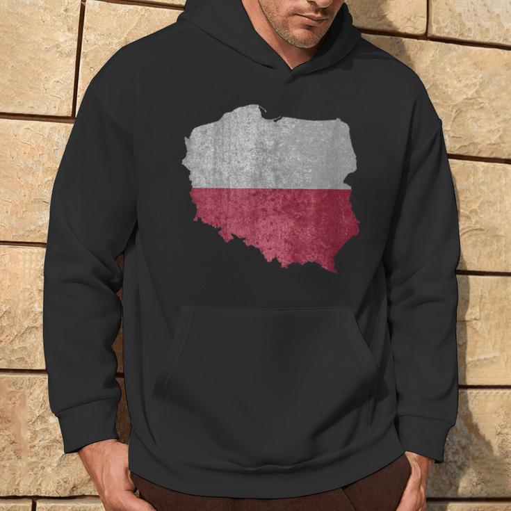 Poland Flag Kapuzenpullover Lebensstil