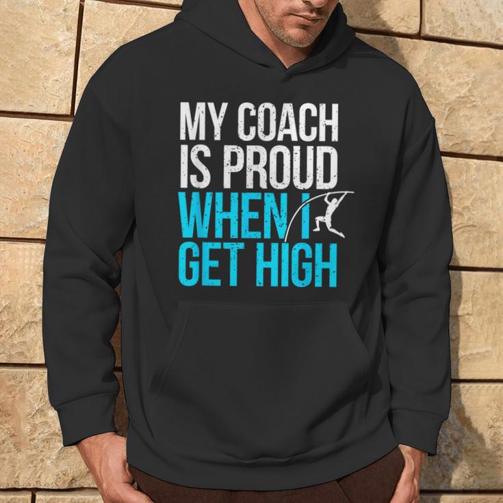 Pole Vault Pole Jumping High Pole Vaulting Hoodie Lifestyle