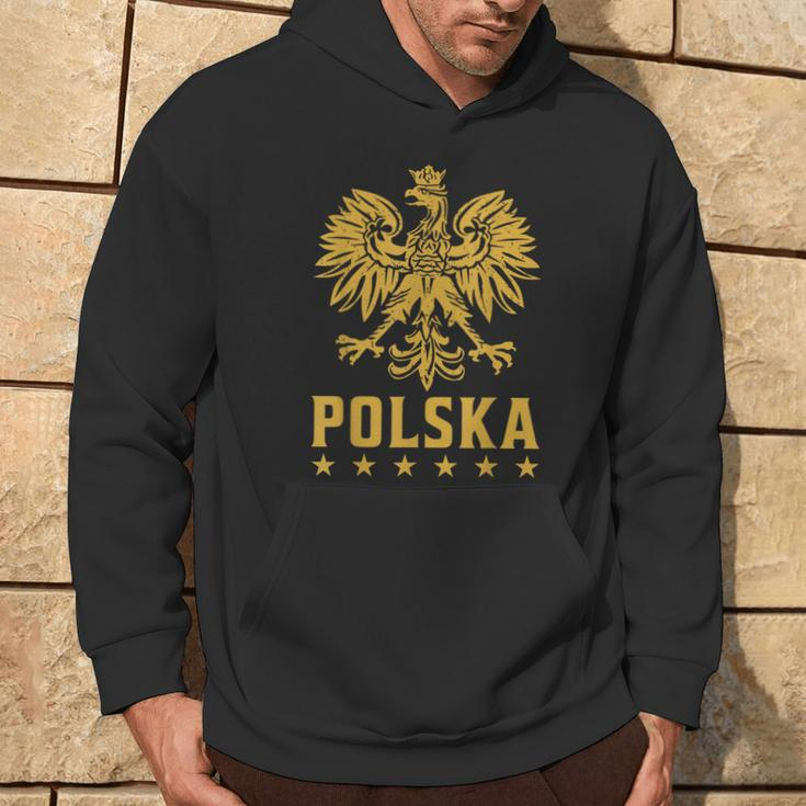 Polska Eagle Polish Homeland Hoodie Lebensstil
