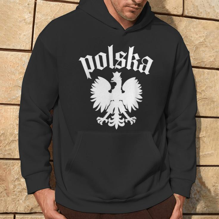 Polska Polish Eagle Hoodie Lebensstil