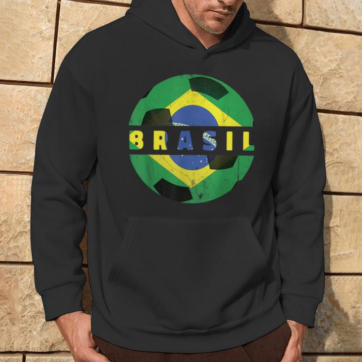 Projeto Do Brasil De Futebol Brazil Flag Soccer Team Fan Hoodie Lifestyle