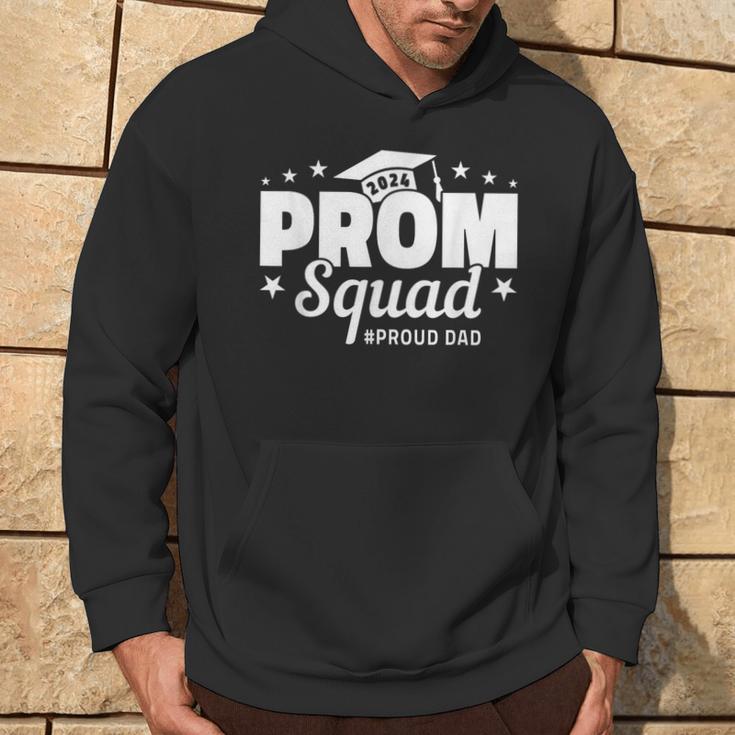 Prom Squad 2024 Proud Dad Graduate Prom Class Of 2024 Hoodie Lifestyle