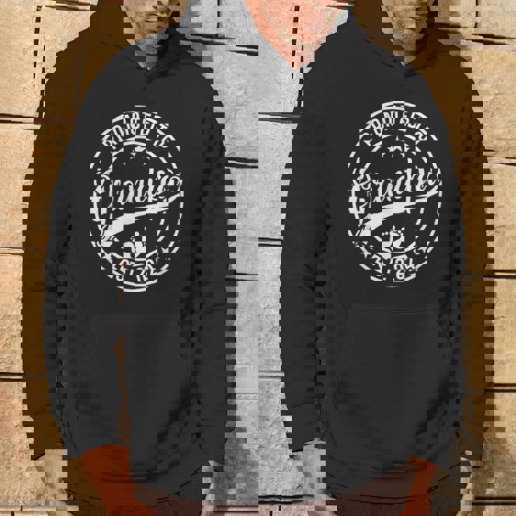 Promoted To Grandpa Est 2024 New Grandpa Fathers Day Hoodie Lifestyle