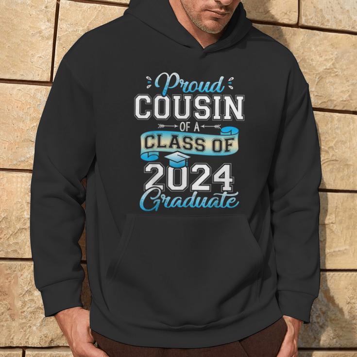 Proud Cousin Of A Class Of 2024 Graduate Senior 2024 Hoodie Lifestyle