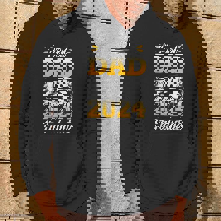 Proud Dad Of A Class Of 2024 Graduate Graduation Senior 2024 Hoodie Lifestyle Proud Dad Of A Class Of 2024 Graduate Graduation Senior 2024 Hoodie Lifestyle