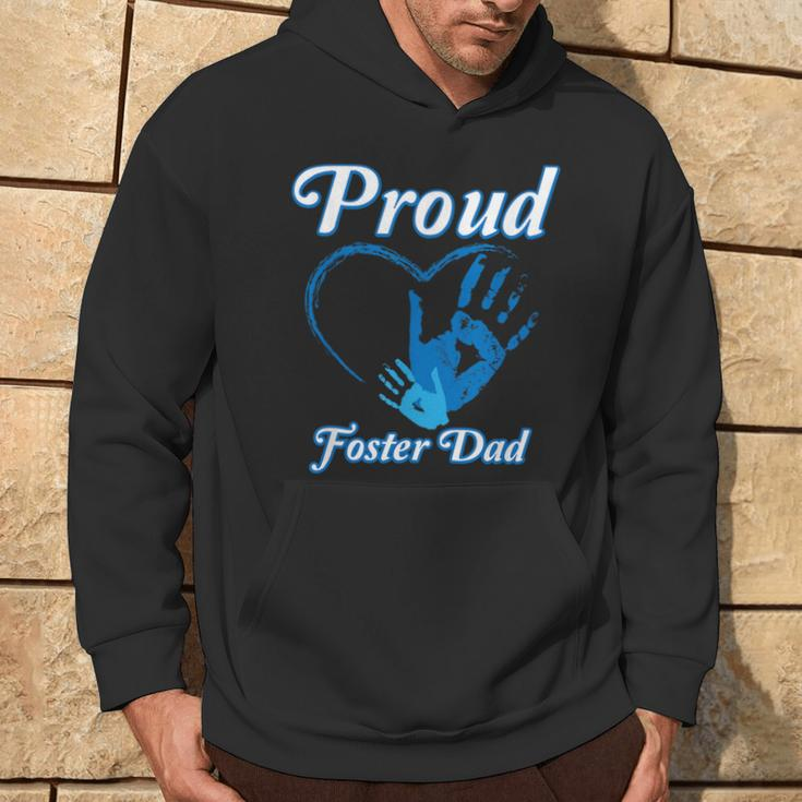 Proud Foster Dad Family National Foster Care Month Hoodie Lifestyle